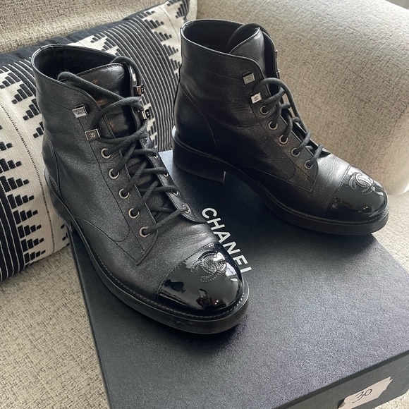 Chanel Combat Boots - Picture 2 of 8